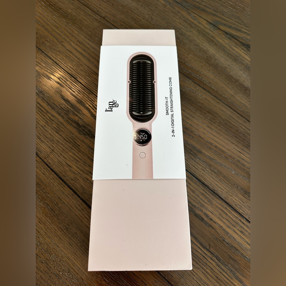 Lange Soft Pink Hair Styling Brush